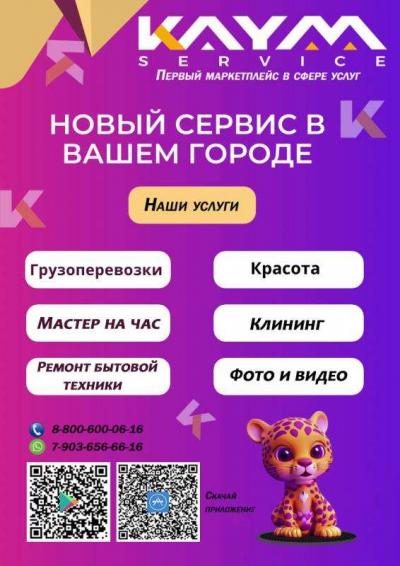 KAYM-Сервис: быстрое решение бытовых задач!